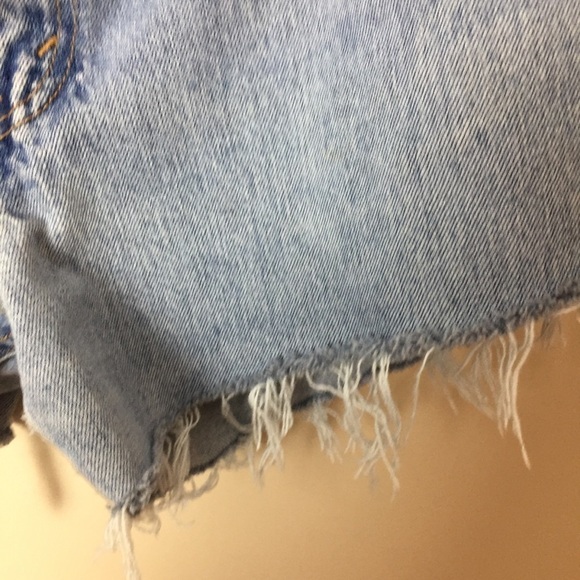 [Levi's] Vintage High Rise Denim Cut Off Shorts - Picture 7 of 11